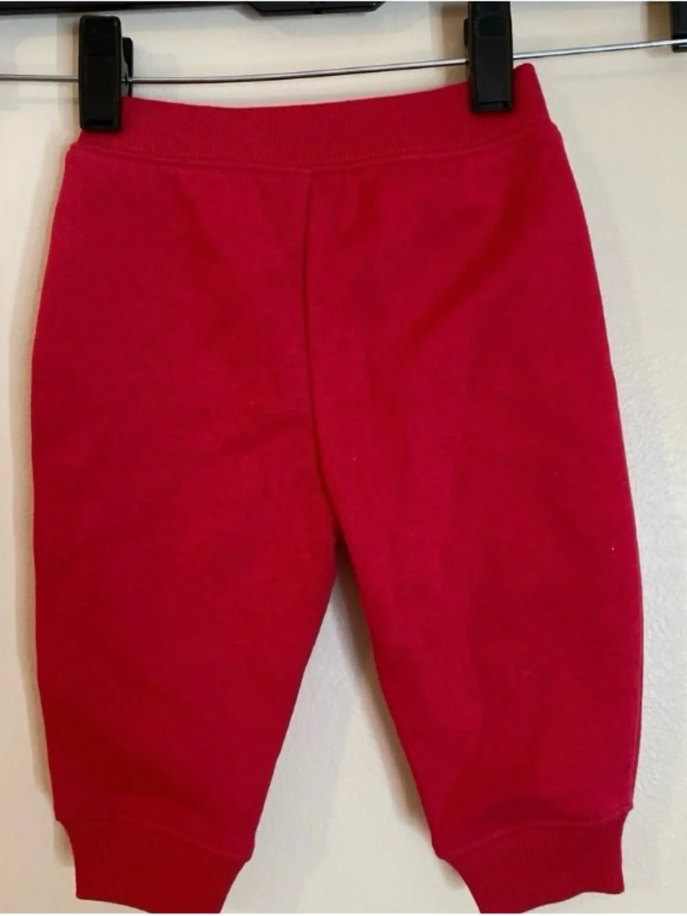 GAP Bright Red Toddler Drawstring Sweatpants